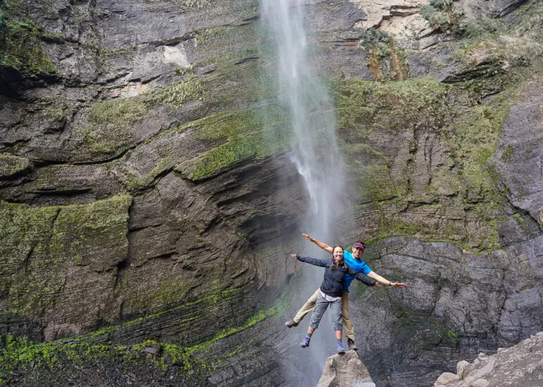 Exploring the Gocta waterfall in Peru