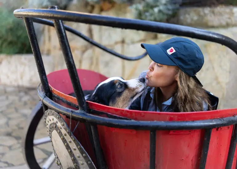 Leah and Oz in France