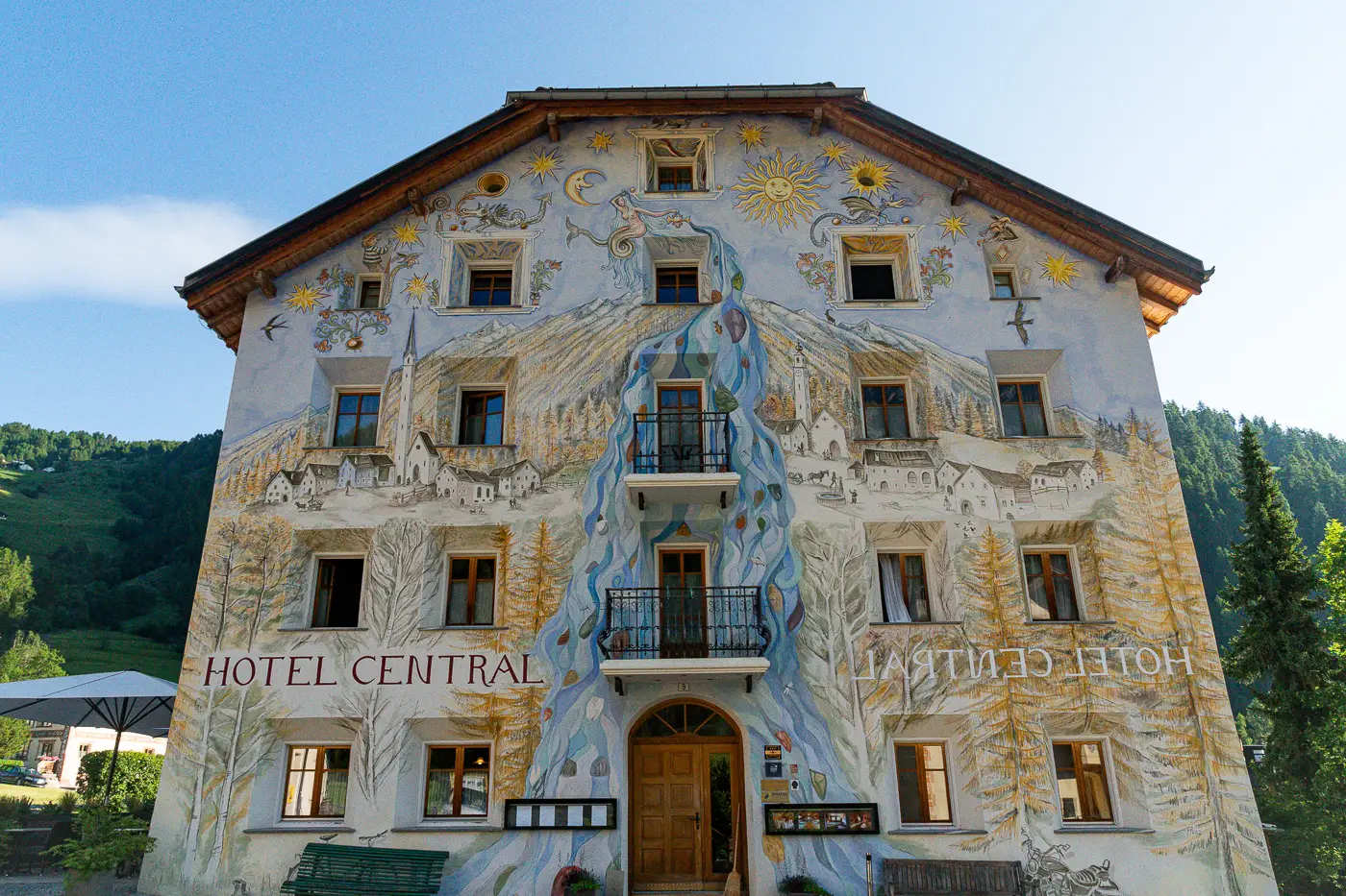 Hotel Central-Valchava in Val-Muestair Switzerland