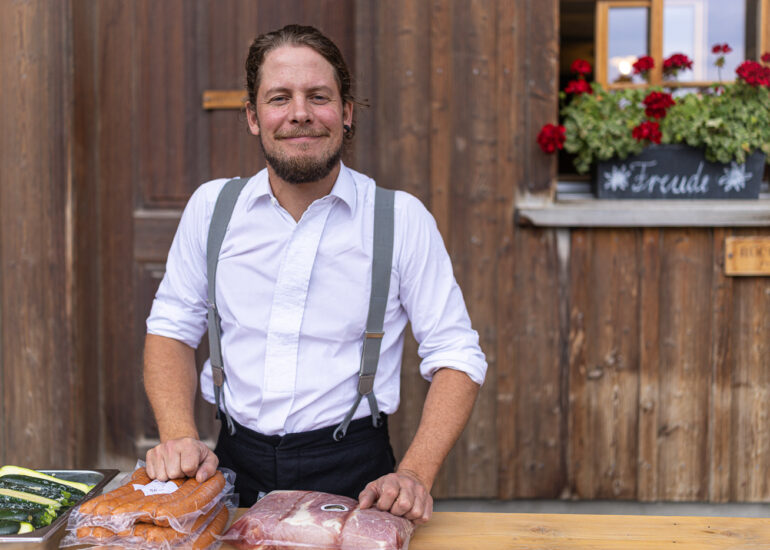 Manager at the Asher House in the Alpstein region of Switzerland