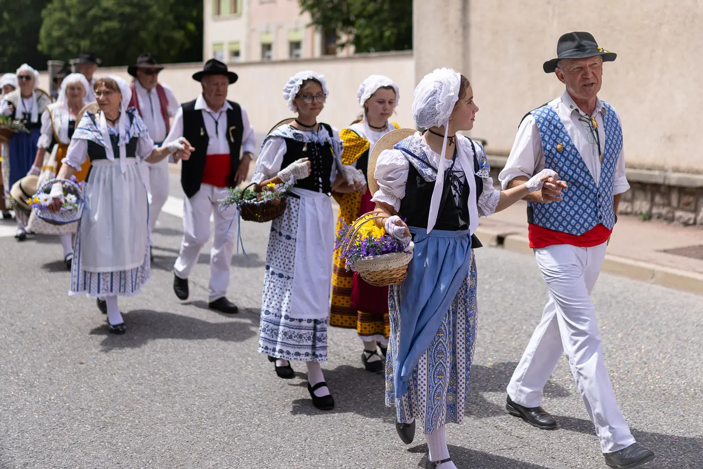 A customary celebration in the prealps of France